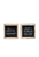 5x5x1.5 Reverse Wd Sign  hmid love 11870