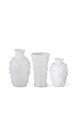 Glazed Vase w/ Polka Dots 14462C