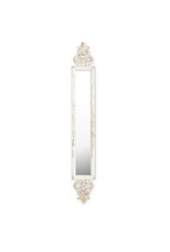 60.5 " Whitewash/Gold Mirror 14628A