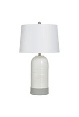IVORY | Ceramic Table Lamp | 30in ht. X 17in w. X 17in d. KHL334868