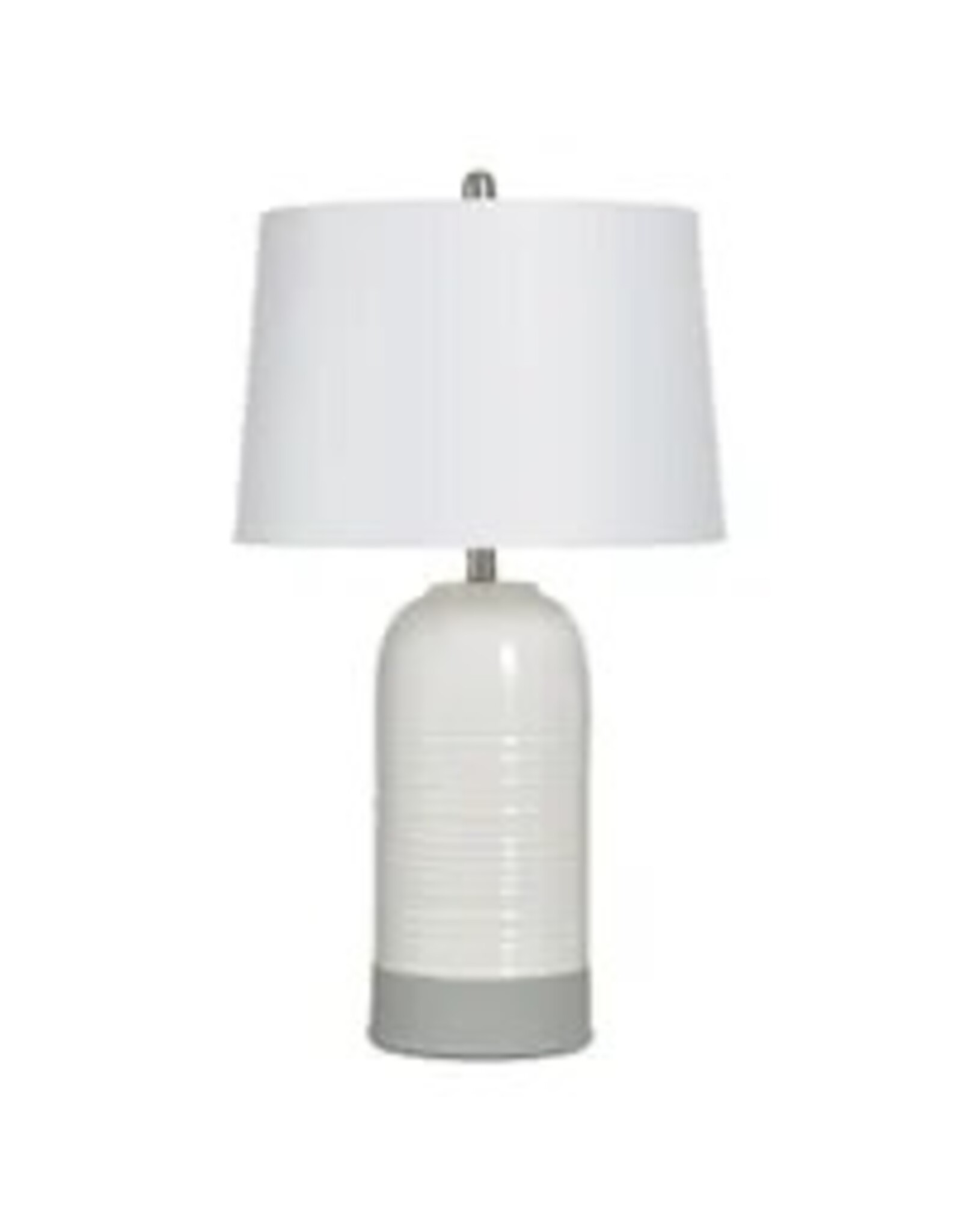 IVORY | Ceramic Table Lamp | 30in ht. X 17in w. X 17in d. KHL334868
