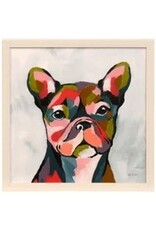 Abstract French Bulldog  20" x 20" WM24134