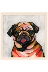 Abstract Pug  20" x 20" WM24136
