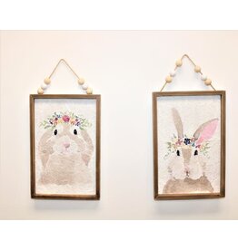 12 x 8 Beaded Hanger Watercolor 2 styles, each  MG1012A