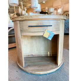 TAB863 Demilune End table 40.1x20.1x35"H