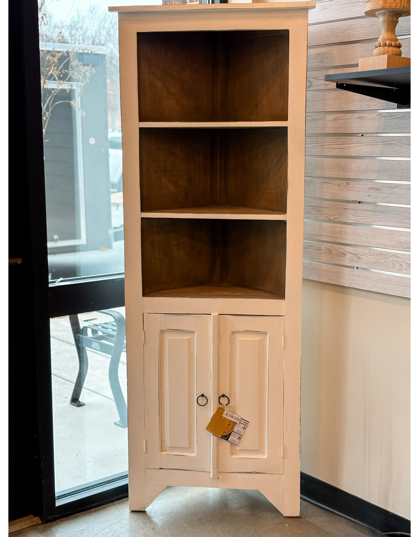 CAB222 Corner STorage Rack 30.7x15x71.6"H WW