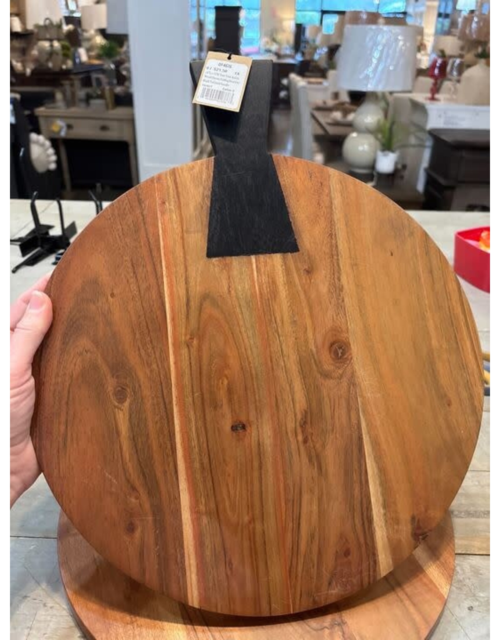 Rnd Two Tone Cheese Cutting Board DF4676