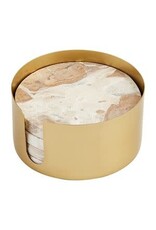 Tan Marble Coaster Set 42500213