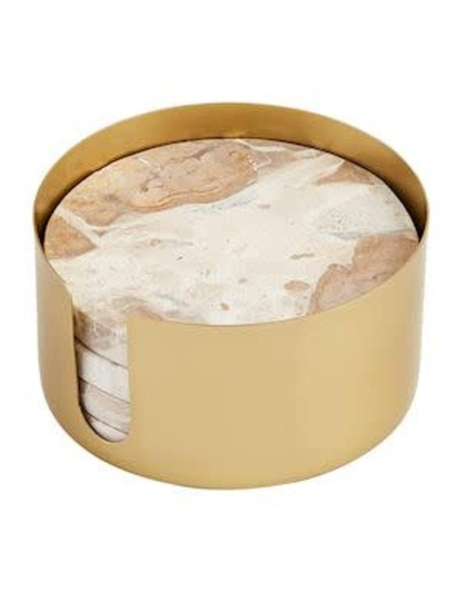 Tan Marble Coaster Set 42500213