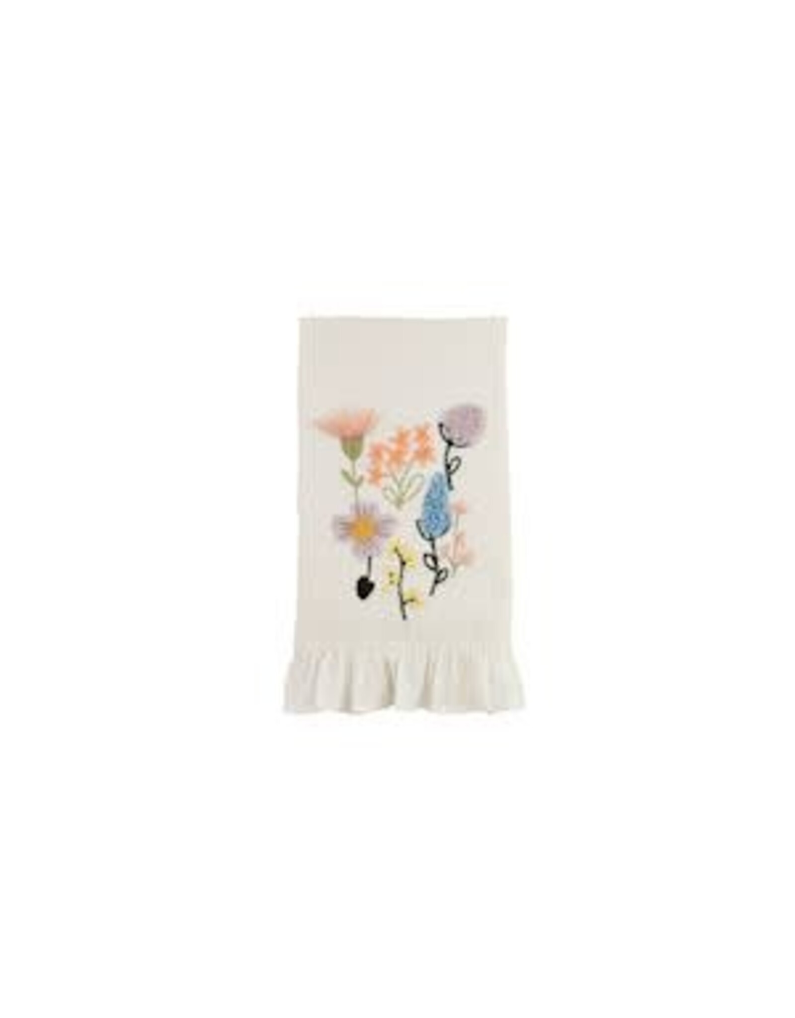 Flower Stem Waffle Weave Towel 42170168