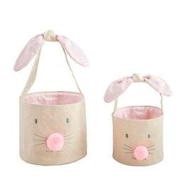 Pink Bunny Face Easter Basket 10130022