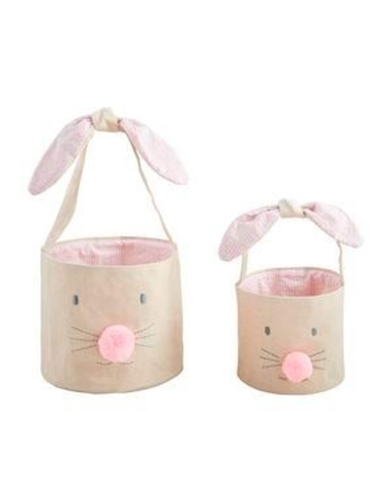 Pink Bunny Face Easter Basket 10130022