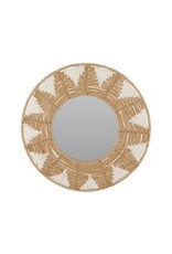 Mirror 40cm Brown & White HZ1230800