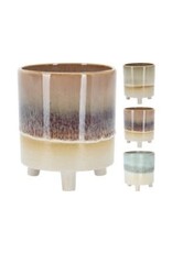 Porcelain Flowerpot w/ Feet 3 styles, each 095004570