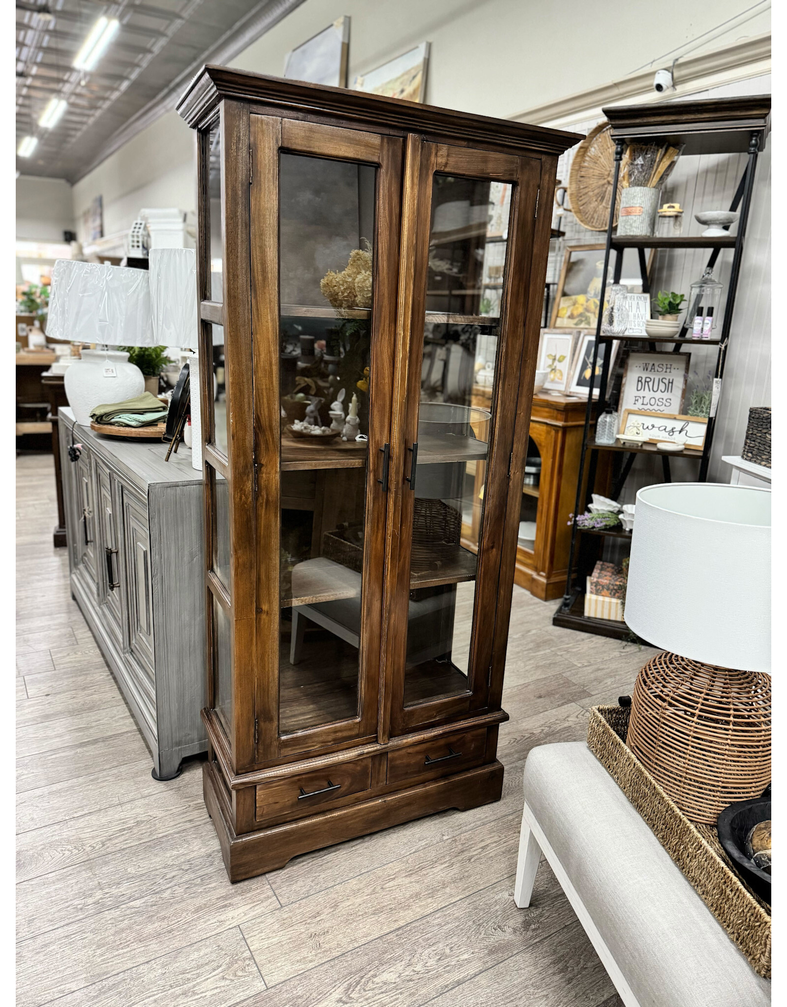CAB2240 Bookcase 34.6x15x71"H