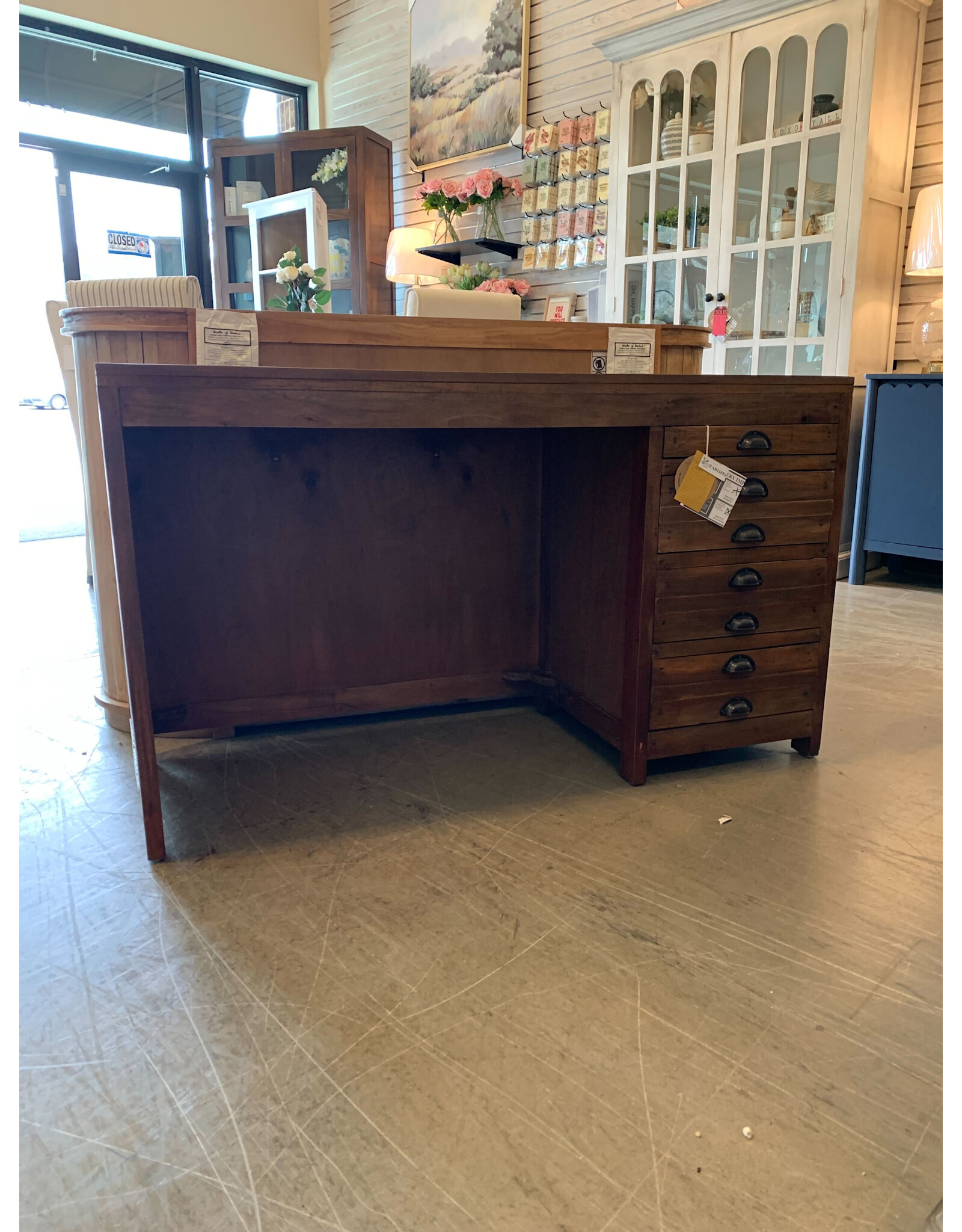 TAB1105 Home Office 4Drw w/RG 55x19.6x32"H