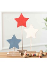 Wood Star on Stand 45186