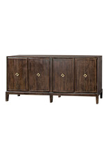 Harrison 4050015 78″x17x38 4-door console