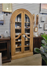 CAB1867 Bristol Armoire 2 Demilune GD 44.1x16.2x90.2"H