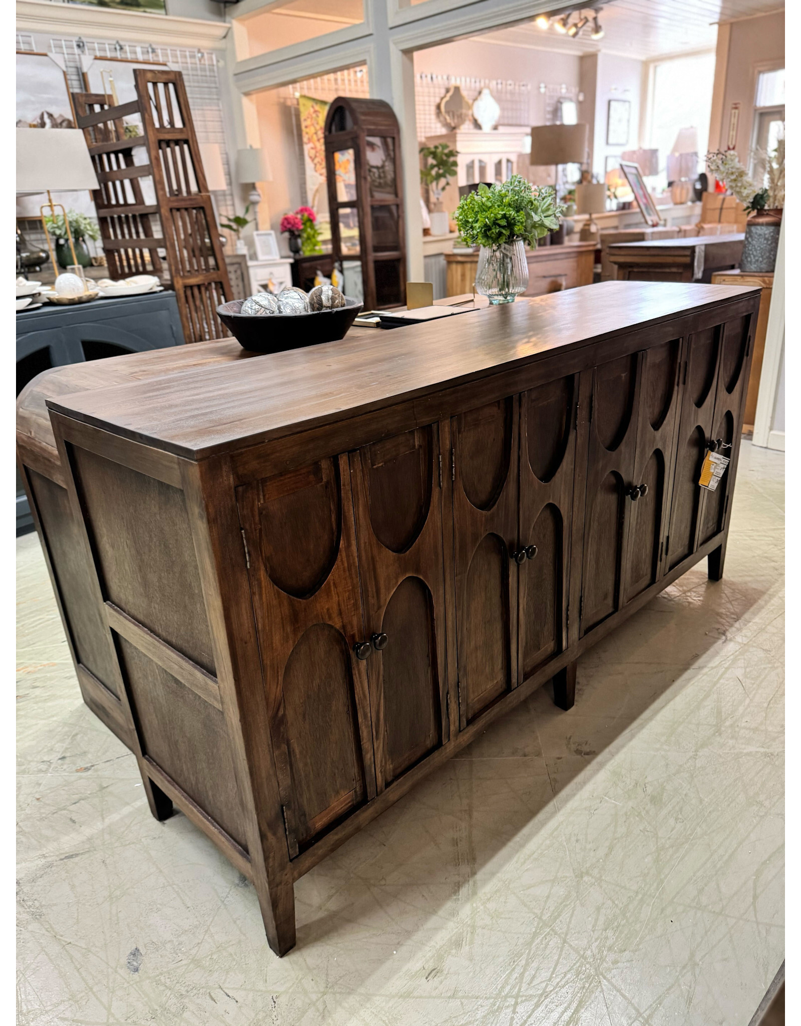 CAB498 Windemere Credenza 74.3x19.6x38.2"H