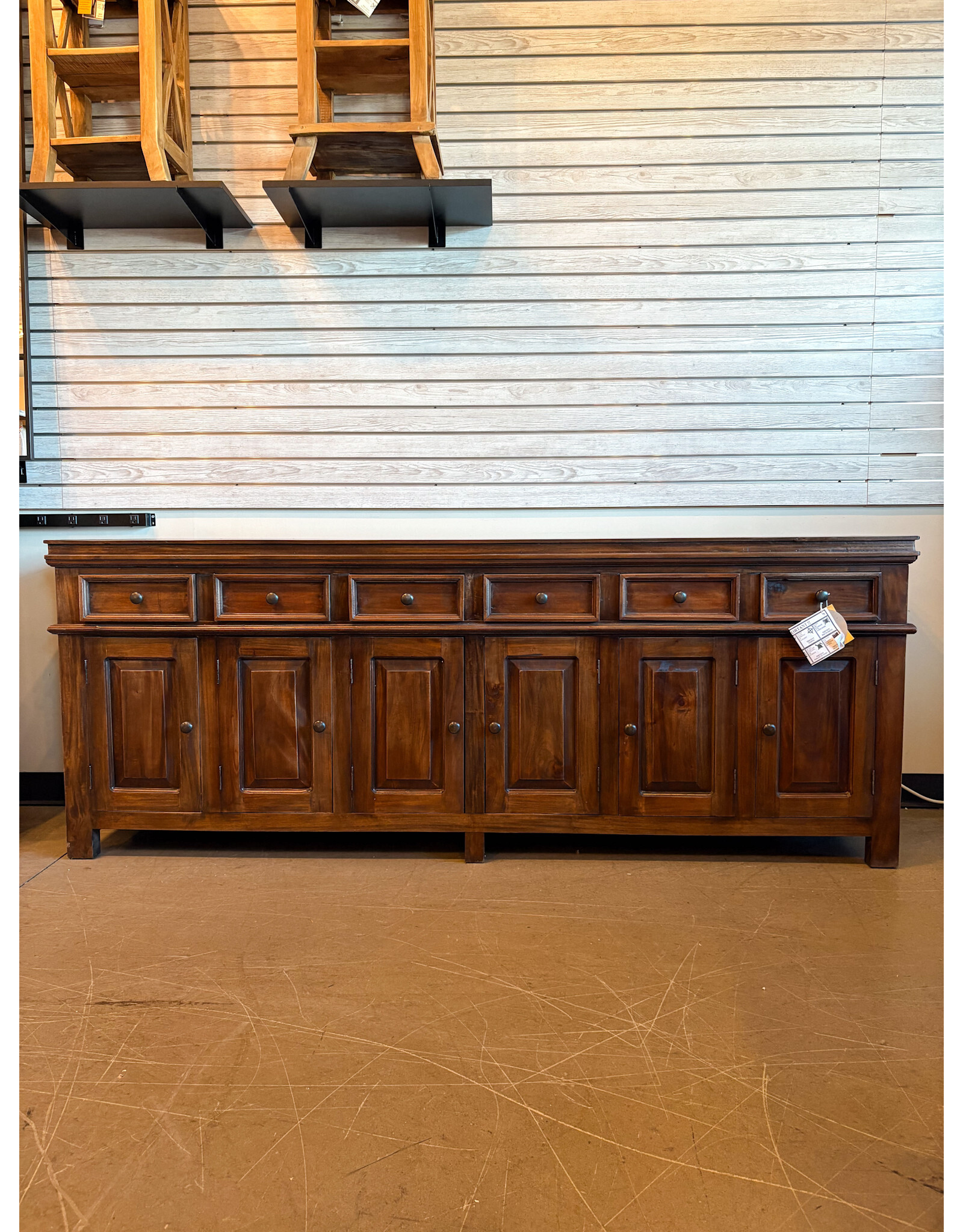 CAB428 Chelsa Credenza 83.2x18.1x33.1"H