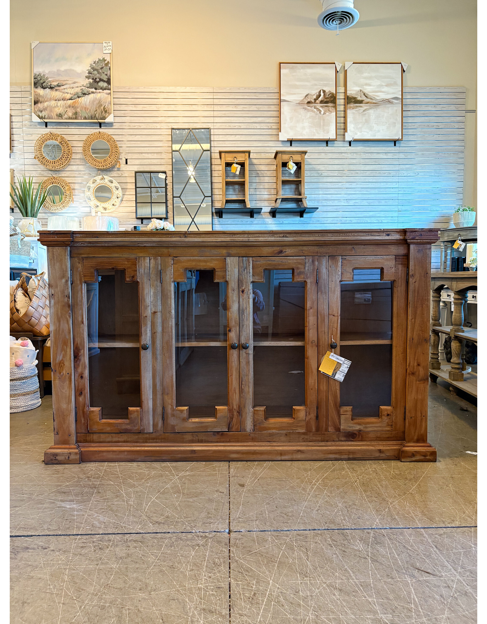 CAB626 Austin Credenza 71.6x18.8x42.5"H