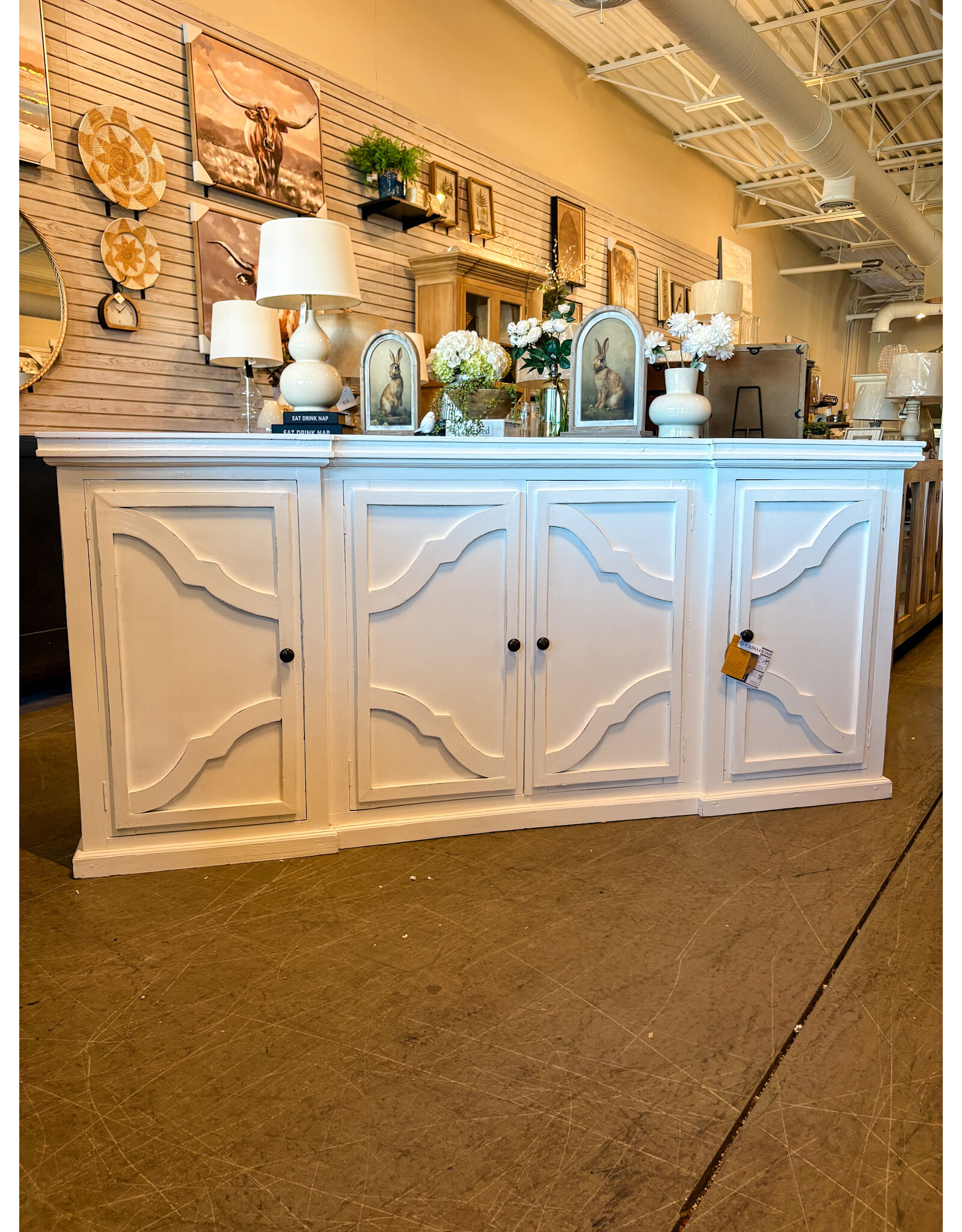 CAB614 Houston Credenza 81.8x18.8x37.3"H