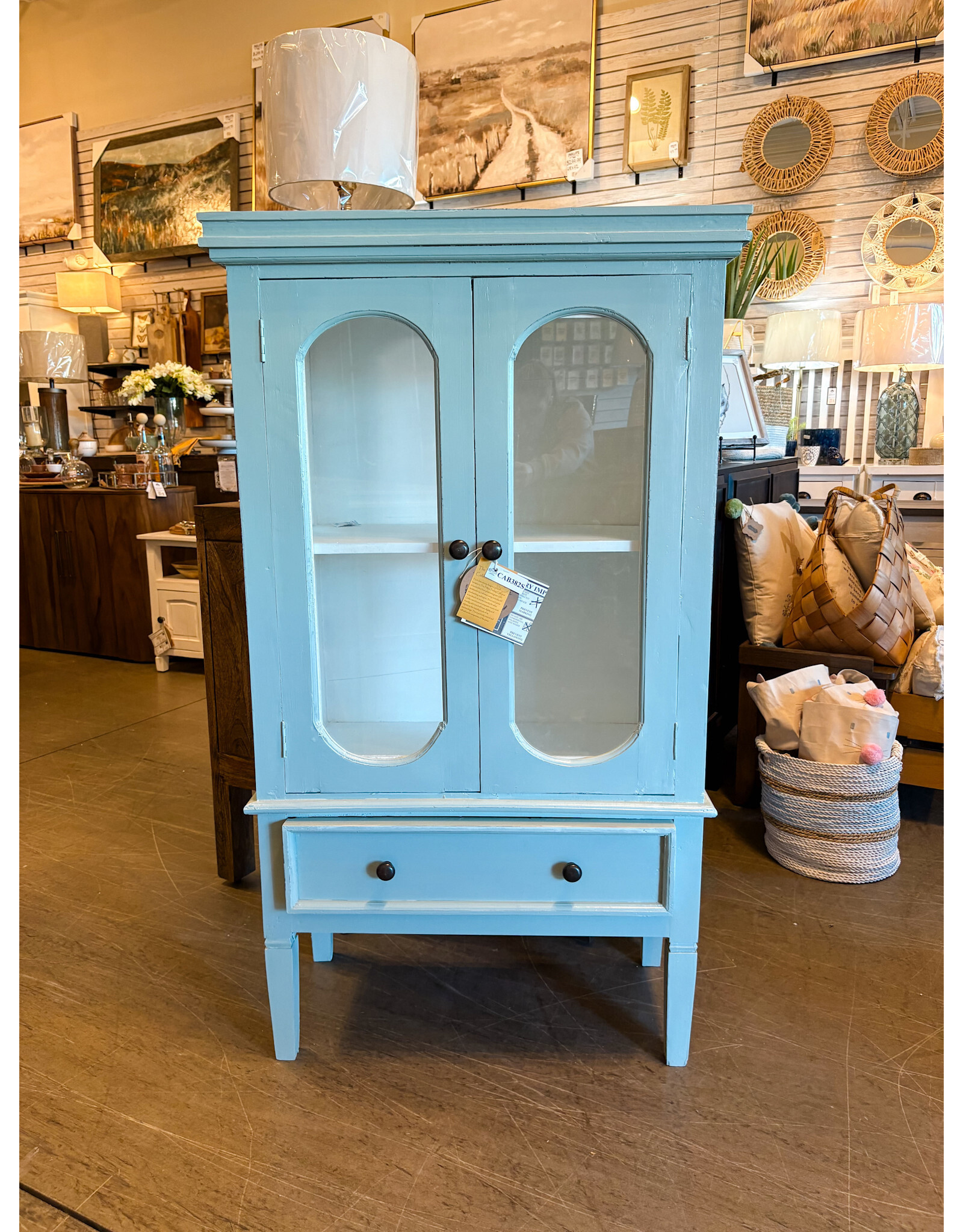 CAB382 Greenwich Accent Cabinet 31.5x15.7x55.1"H