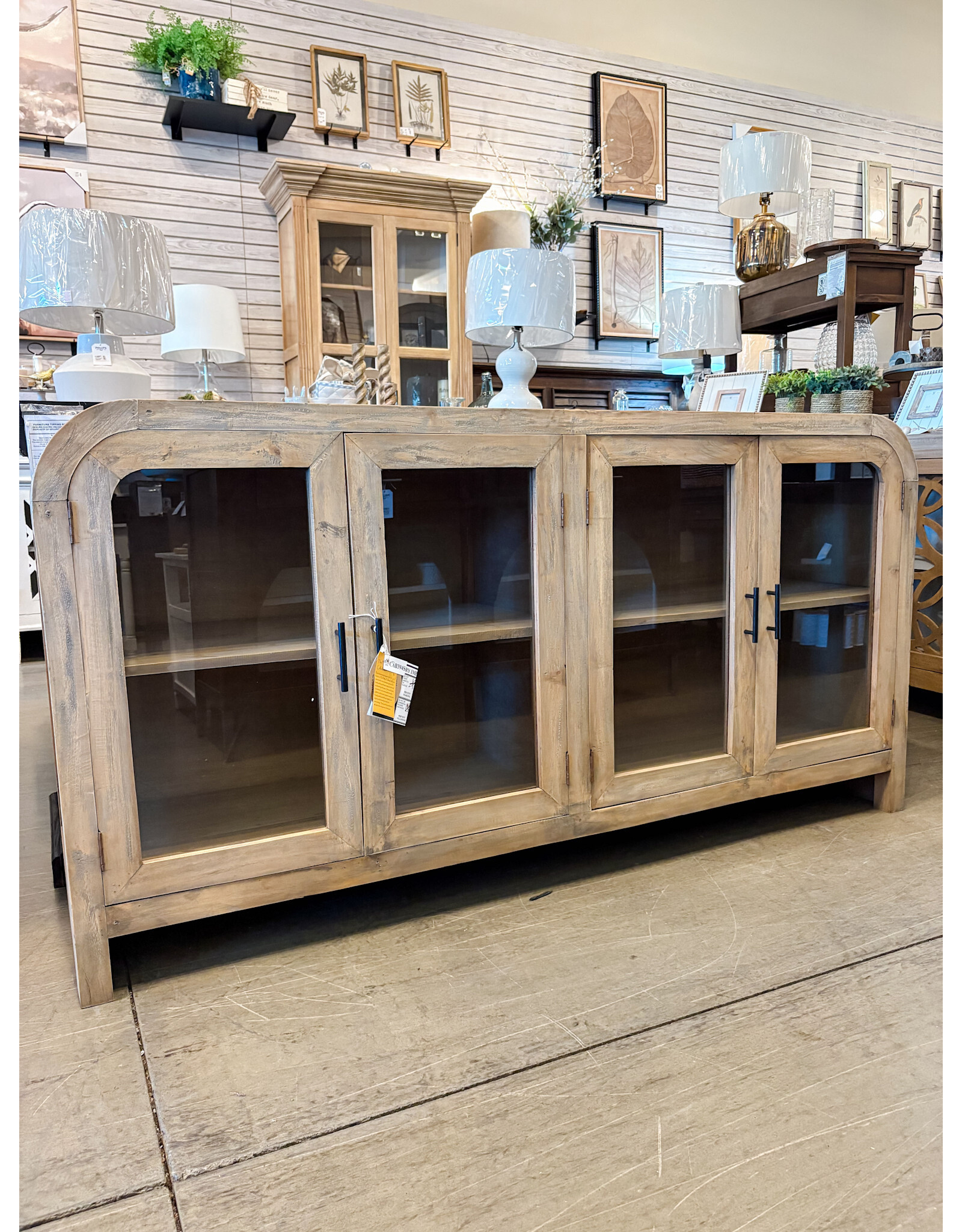 CAB394 Soho Credenza 71.2x18.8x36.2"H
