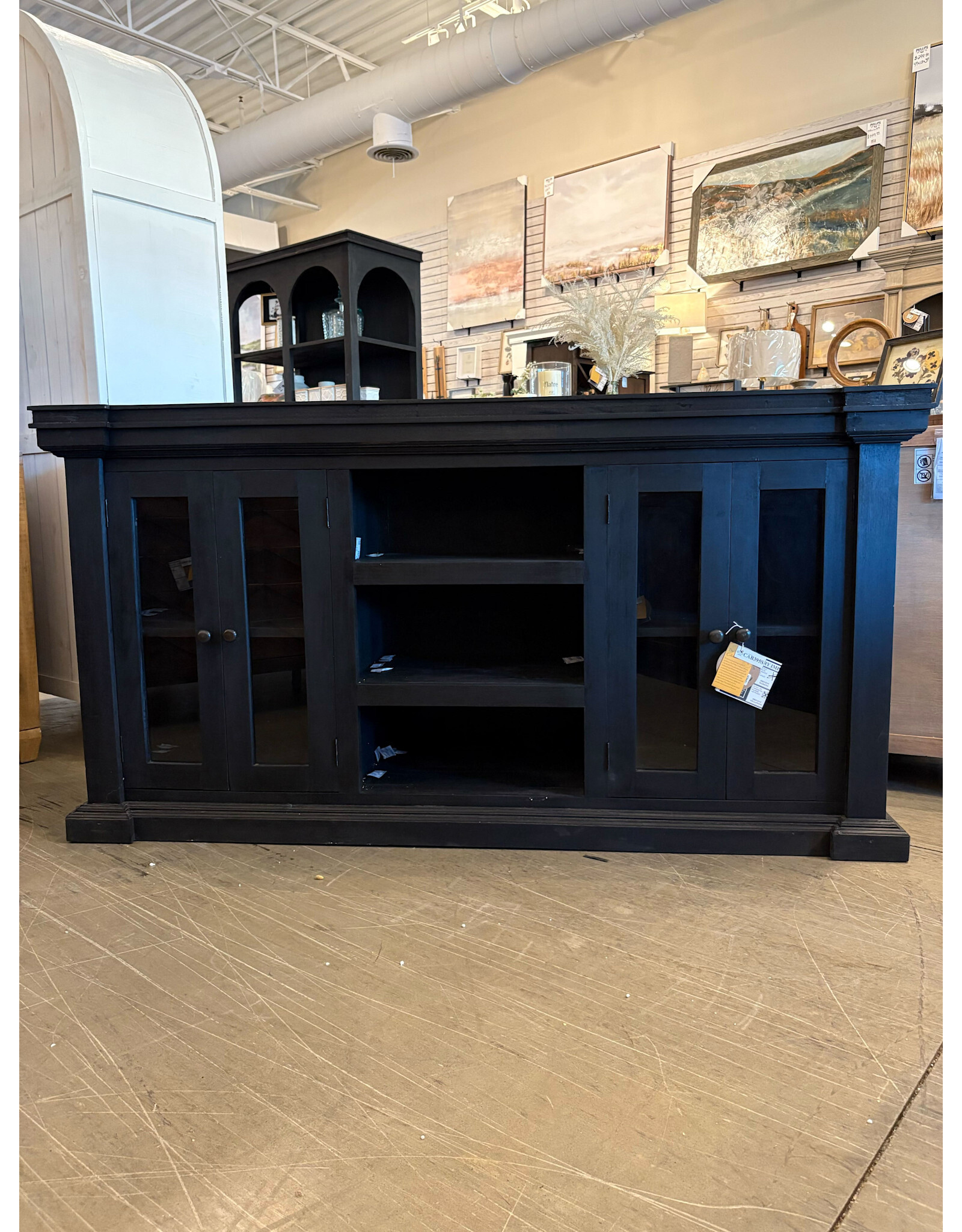CAB395 Portia Credenza 73.2x18.8x38.2"H
