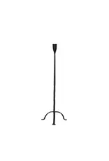 Hand Forged Cast Iron Footed Taper Holder DG0181