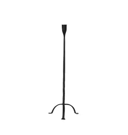 Hand Forged Cast Iron Footed Taper Holder DG0181