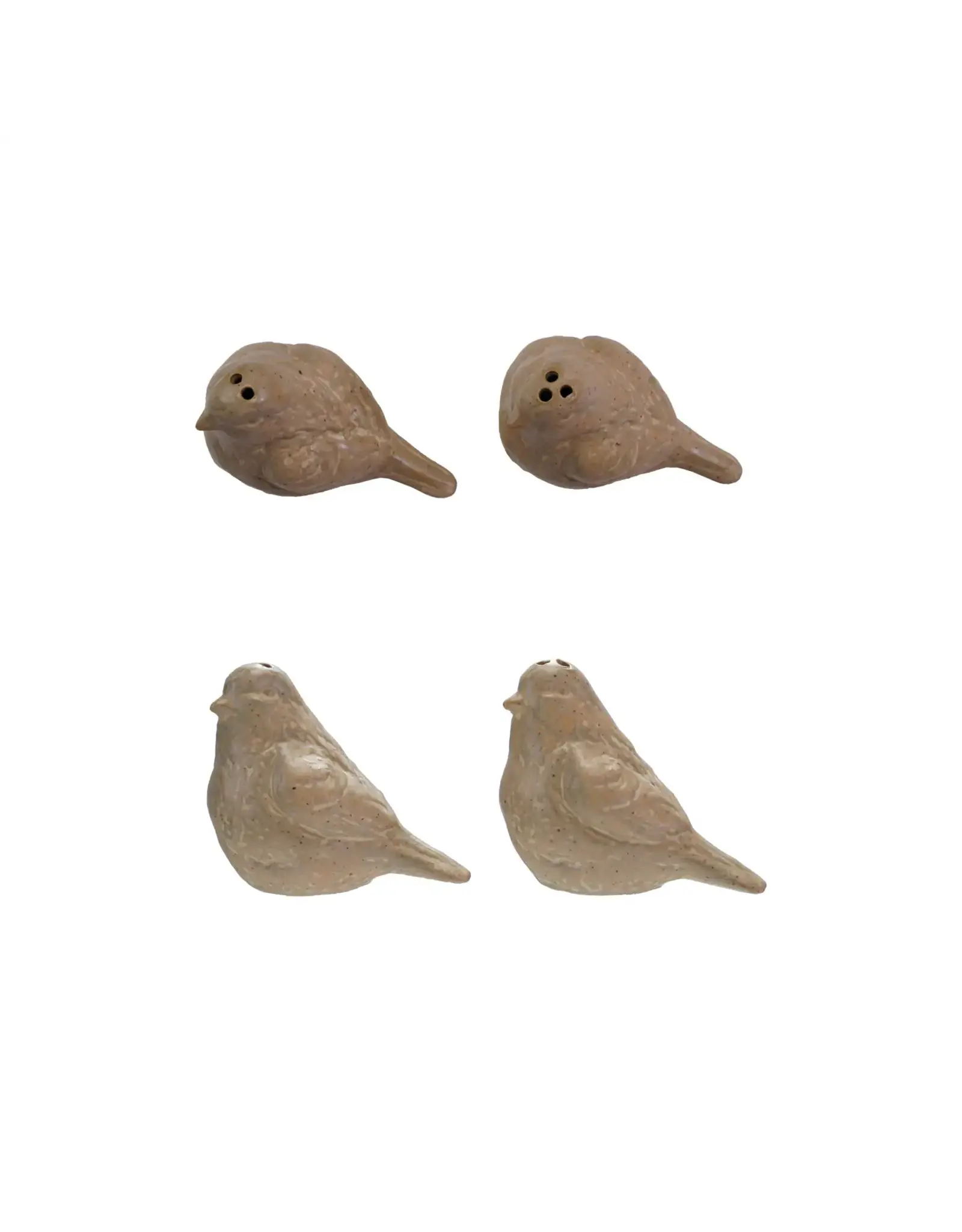 Stoneware Salt and Pepper Shakers set/2 DG0548