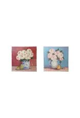 18" Sq. Wood Framed Art 2 styles, each DG0707A