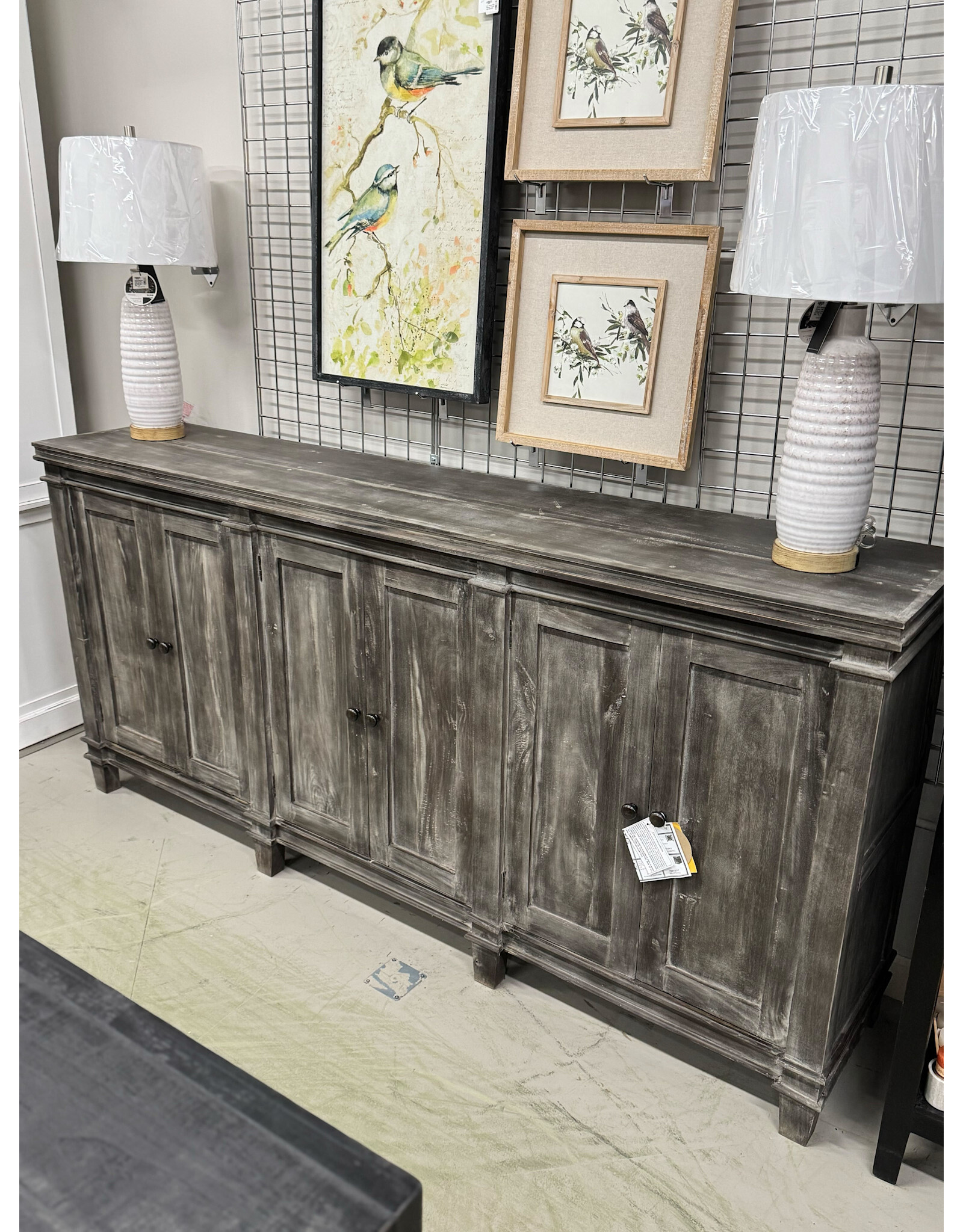 CAB612 Preston Credenza 87x17.7x41"H