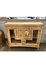 CAB468 Bowery Accent Curio 47.6x17.7x38.2"H