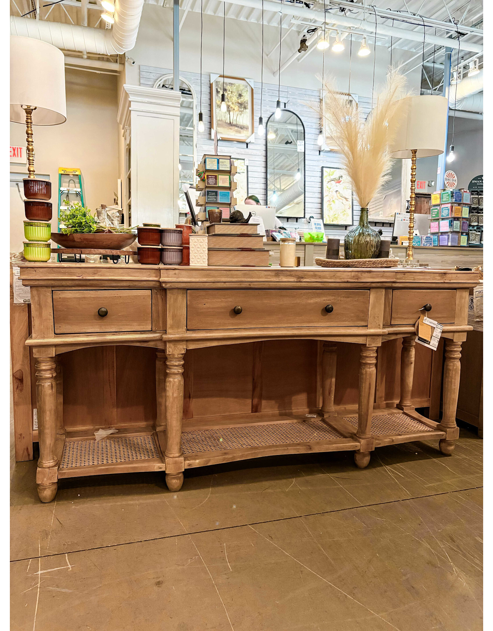 TAB346 Havana Console Table 71.2x17.7x32.6"