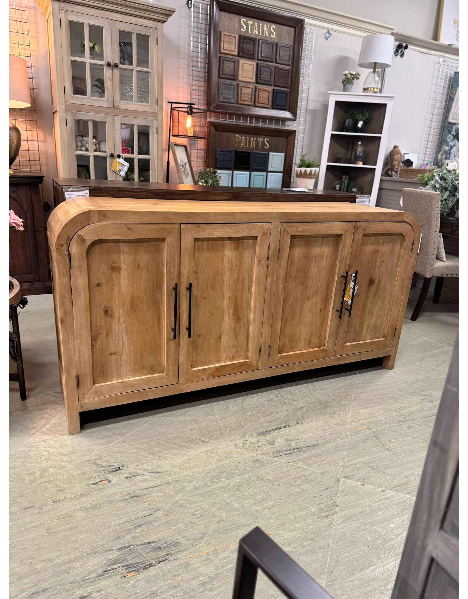 CAB394 SO Soho Credenza 71.2x18.8x36.2"H