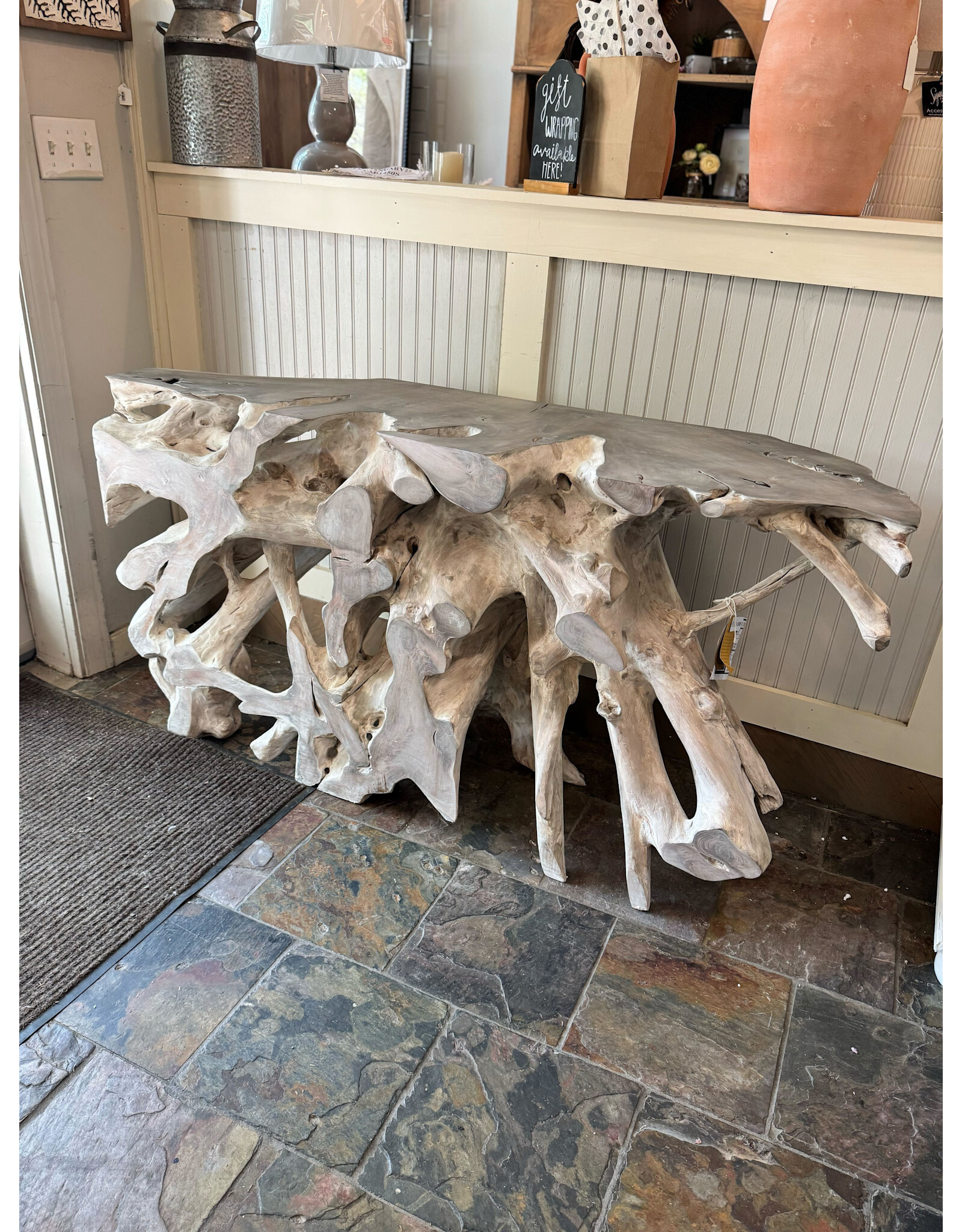 TAB1450 Teak Root Console 60.2x16.8x30.3"H