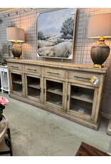 CAB625 American Glz Credenza 98.8x17.7x44.1"H