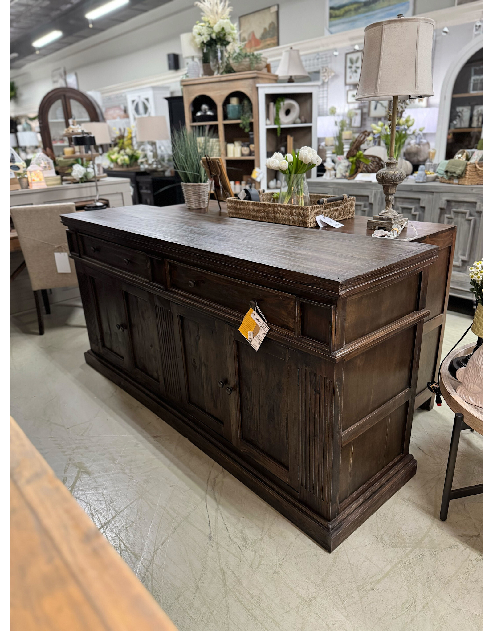 CAB611 Alexander side board 82.2x22x39"H