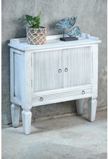 CAB389 Prescott Table 2Doors 1drw w/RG 33.1x12.2x33.5"H