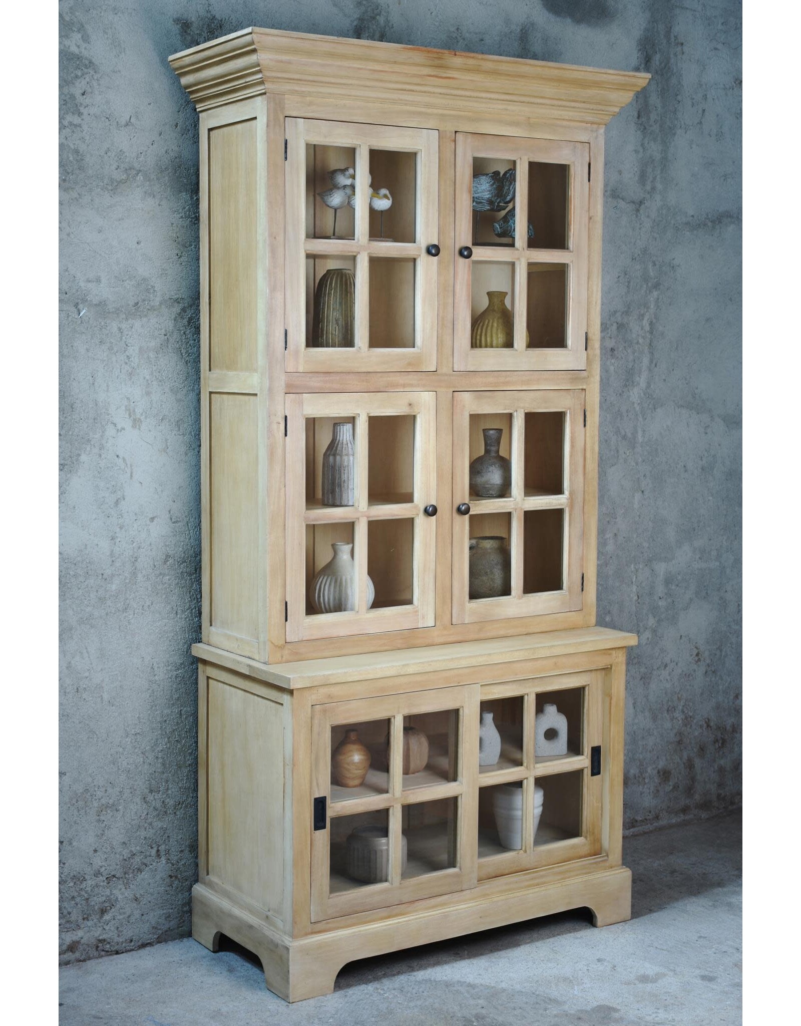 CAB1877 Dalton Armoire 6GD Panel Accent 47.6x21.2x90.5"H