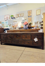 CAB637 Old City Credenza 11drw w/RG 82.2x17.7x25.2"H