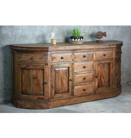 CAB641 Huntsville Credenza 4Doors 8Drw w/RG 81.5x18.8x36.2"H