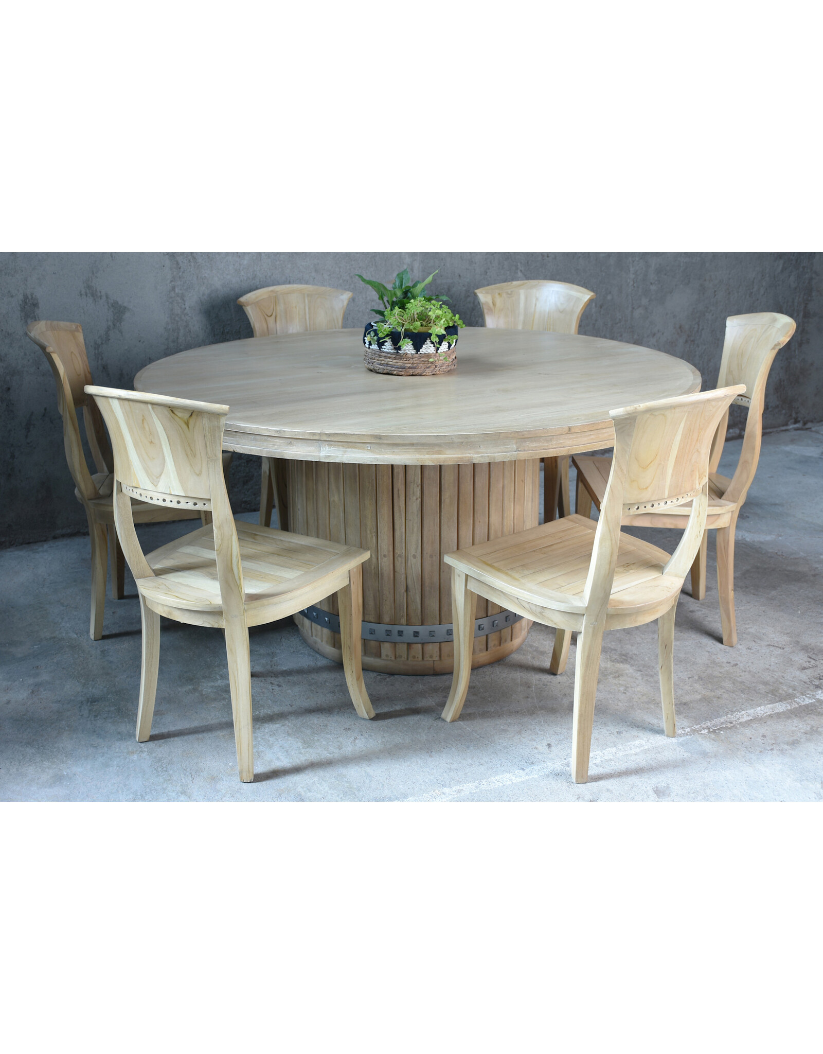 TAB372 Manchester Dining Table 62.2x62.2x29.8"H