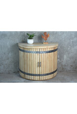 TAB377 Manchester Accent Table 2Doors 39.7x19.8x32.2"H