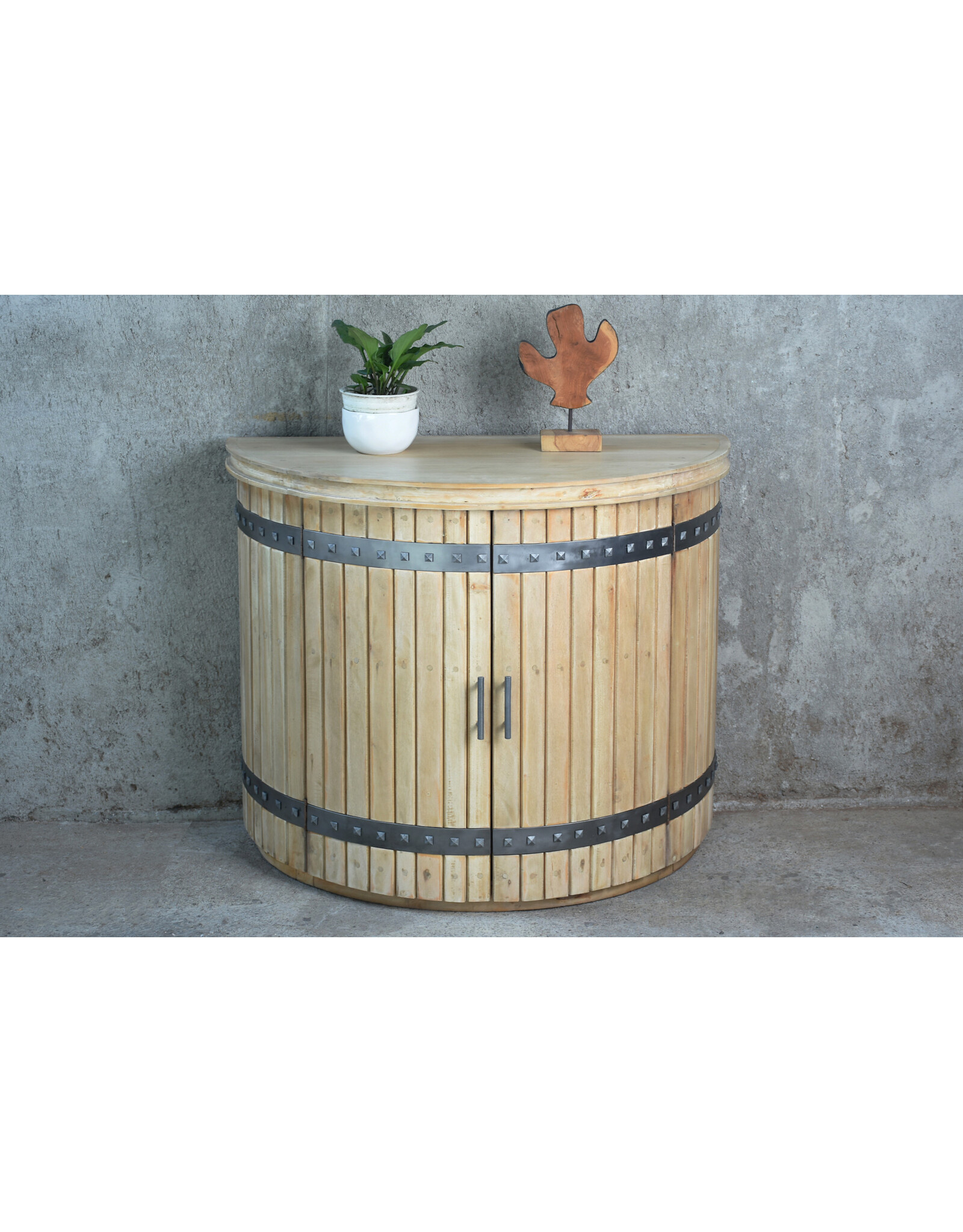 TAB377 Manchester Accent Table 2Doors 39.7x19.8x32.2"H