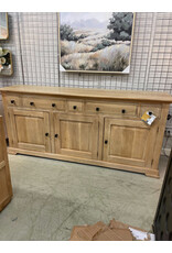 CAB546 Oversized Credenza 3Doors 5Drw w/RG 86.6x21.6x39.2"H
