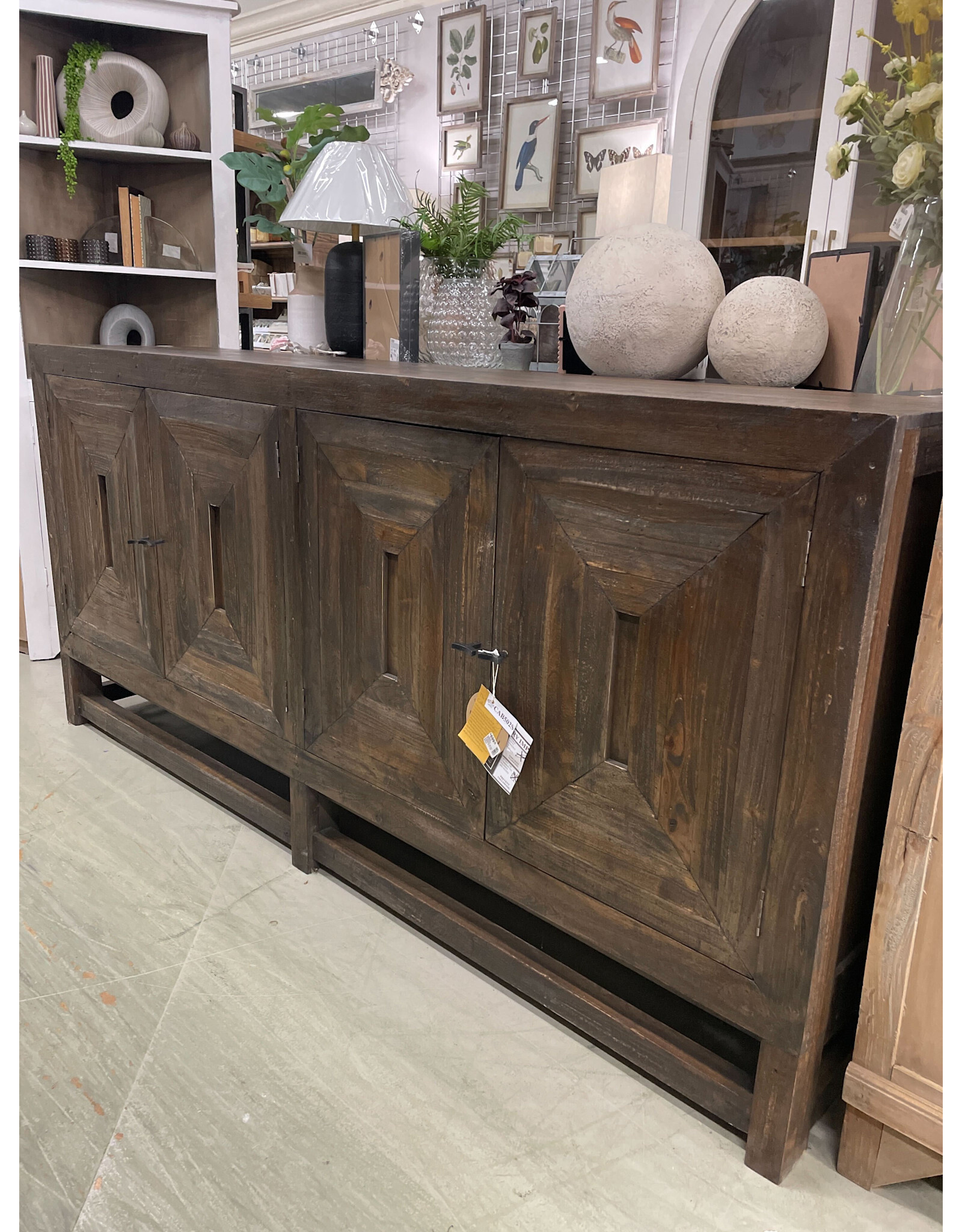 CAB502  Wickham Credenza 78.7x18.8x37.3"H